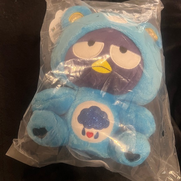 Sanrio Blue and Black Stuffed Animal - Picture 2 of 5